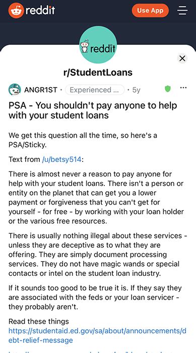 reddit student loans